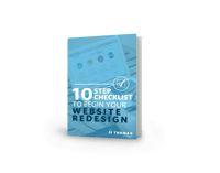 10-Step Checklist For Your Website Redesign
