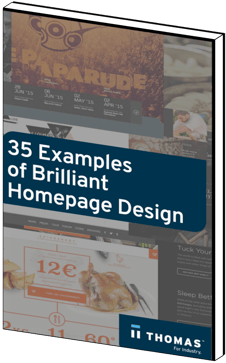 35 Examples of Brilliant Homepage Design eBook Cover