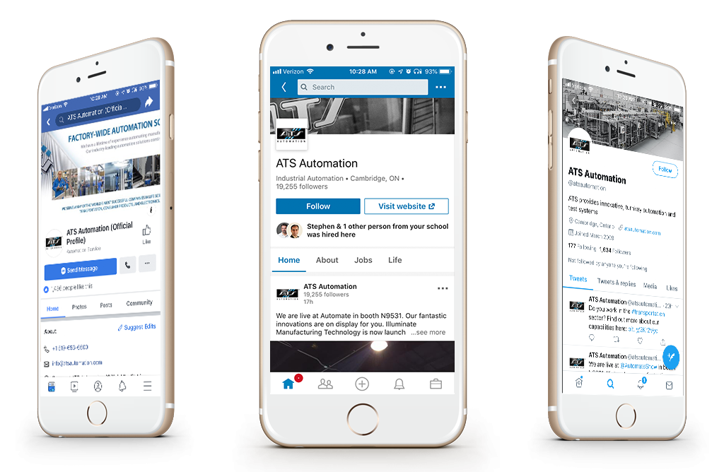 Optimized mobile social media campaigns - Social Media Marketing For Manufacturers