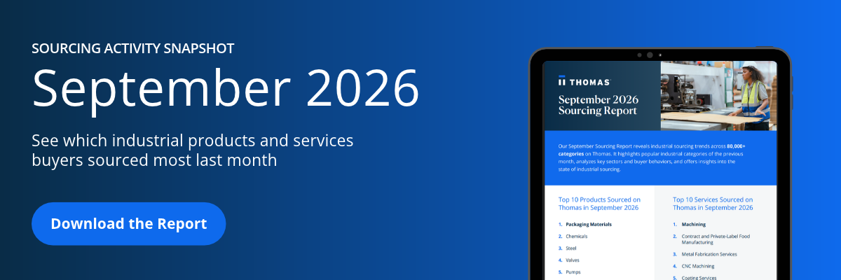 September 2026 - Monthly Sourcing Report